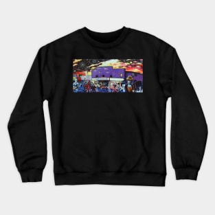 'All Come out to Play on a Friday Night (in NoDa)' Crewneck Sweatshirt